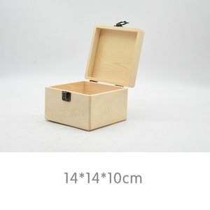 Caja de almacenamiento de madera con cajón, caja vacía, caja de corazón para Paseo de dama de honor, caja de madera práctica para padrino, regalo práctico - Product Image 6