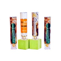 Tubes d'emballage de dentifrice en aluminium-plastique laminé 12,7-35 mm, écologiques, de qualité alimentaire, avec bouchon à vis, impression UV personnalisée