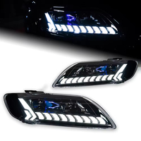 Ensemble de phares à LED pour Audi Q7, phares 2006-2015, projecteur LED laser, feux de jour à LED, clignotants séquentiels