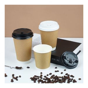 Vaso de Papel para Café Personalizado de Doble Pared de 8oz, 12oz y 16oz - Product Image 1