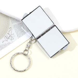 Mini espejo Bling llavero accesorios Venta caliente espejo llavero venta al por mayor espejo de bolsillo - Product Image 4