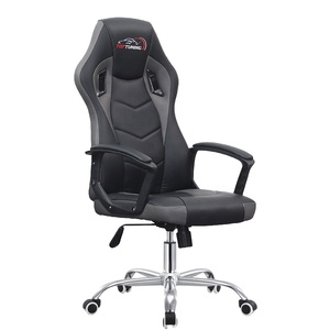 Chaise de joueur rouge en cuir PU Chaise de jeu de bureau ergonomique moderne pour ordinateur de jeu - Product Image 6