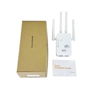 Amplificador de Señal Personalizado con Enchufe Europeo, Repetidor Wi-Fi de 300mbps y 2.4Ghz para Puntos de Acceso Inalámbricos