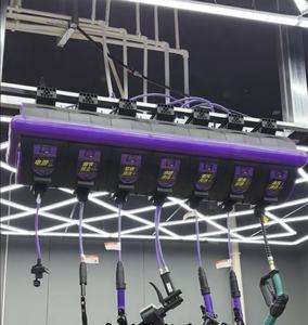 Carrete de Manguera Multifunción de Alta Resistencia para Clima Soleado, Integrado para Aire, Agua y Electricidad, de Alta Presión, con Retracción Automática y Cable de Acero para Automóvil - Product Image 2