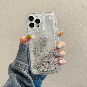 เคสโทรศัพท์ iPhone 7 แบบเรืองแสงคุณภาพสูง ผลิตตามสั่ง พร้อมผงทรายเรืองแสง - Product Image 3