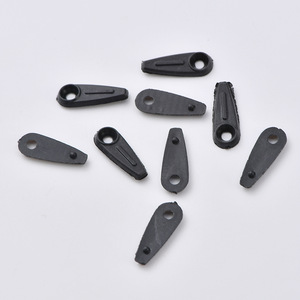 Clips de fixation pour cadre photo 18x7mm en plastique noir en forme de C, accessoires de décoration intérieure - Product Image 4