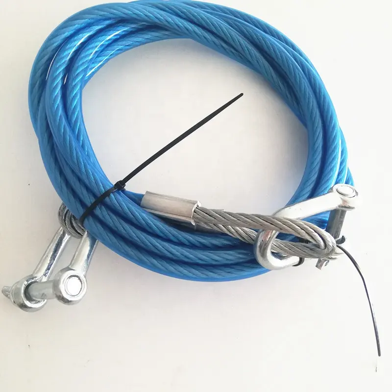 PVC Coated Galvanized Steel Wire Rope Lifting