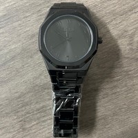 Montre à quartz tendance pour homme avec bracelet en alliage, résistance à l'eau 30M, cadran 43mm, style sport, esthétique haut de gamme