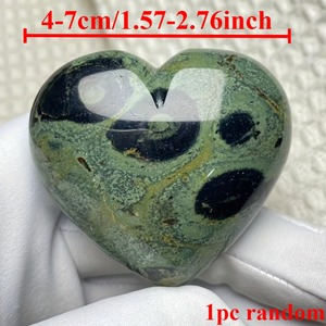 Wholesale High Quality Healing Crystal <b>Crafts</b> Natural Kambaba Jasper Heart for Home Decoration and Energy - Product Image 2