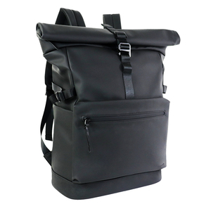 PU <b>Laptop</b> <b>Backpack</b> with Air Cushion Belt Multi Pocket Waterproof Business Travel Notebook School <b>Backpack</b> - Product Image 4