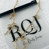 Mini sac à fermeture éclair recyclable en PVC personnalisé avec sérigraphie pour bijoux boucle d'oreille collier montre et emballage de lunettes