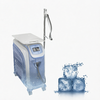 Nouvelle machine de refroidissement cutané à air comprimé haute puissance 1000W pour traitement laser, 3 têtes de traitement, 1-6 niveaux de vitesse de l'air réglables