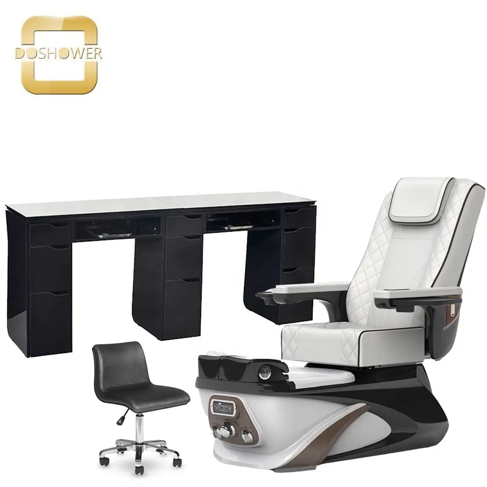 Elit pedikür spa sandalyesi tedarikçisi için shiatsu masaj manikür sandalyesi tek kullanımlık mıknatıs hava jet pedikür tabanı