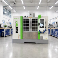 Centro de Mecanizado Vertical de 5 Ejes VMC855, Fresadora de Metal con Precisión de 0.005mm, BT40 GSK, para Fabricación de Moldes, Aeroespacial y Trabajo Pesado