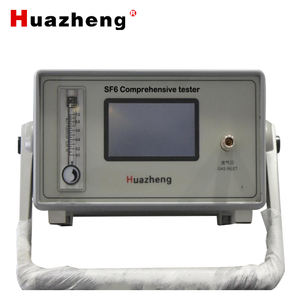 Huazheng HZSF-631 3 en 1 Portable SF6 Gaz Teneur en eau (Point de rosée) Pourcentage de pureté du gaz et analyseur de produits de décomposition - Product Image 1