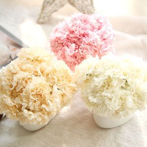 Offre Spéciale Cadeau <span class=keywords><strong>de</strong></span> Fête Des Mères En Soie Artificielle Fleurs D'oeillets Pour décor - Product Image 2