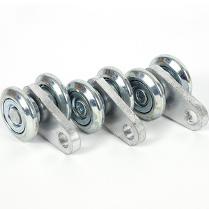 Rueda de anillo de elevación de rodillo de puerta corredera de dos ruedas para invernadero y polea agrícola rodillo de puerta y ventana de rueda sólida - Product Image 4