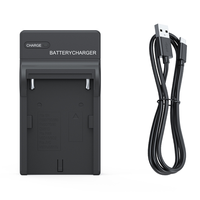 Mamen Universal 4.2V 8.4V Digital Single Charger for Camera Rechargeable Type C Battery Charger for Camcorder