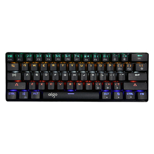 Teclado Mecánico <span class=keywords><strong>para</strong></span> Juegos con Cable USB de 61 Teclas, RGB Programable, Plug&Play, Molde Privado, OEM ODM con Logotipo Personalizado - Product Image 2