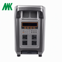 Centrale Électrique Portable MK 5000W, 5000 Watts, 4608Wh, Onde Sinusoïdale Pure, Batterie Lithium-Fer, pour Maison, Camping et Diffusion en Direct