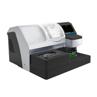 Machine à tailler les verres 3D automatique ICEN IN-2000G avec scanner, équipement de laboratoire optique, logo jet d'encre personnalisé ODM, garantie 1 an