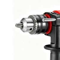 Perceuse à percussion réversible à vitesse variable 3000 tr/min 810W pour le perçage du bois, du béton et de l'acier, certifiée CE GS