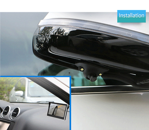 12V DC không thấm nước ngược lại sao lưu máy ảnh cho xe tầm nhìn ban đêm dưới gương trên trái và bên phải với xem ban đêm chức năng - Product Image 5