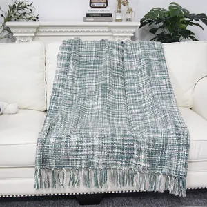 Woven Blanket Woven Throw Blanket Bohemian Tapestry Wholesale For Room Decoration Woven Throw Blanket For Home Decor