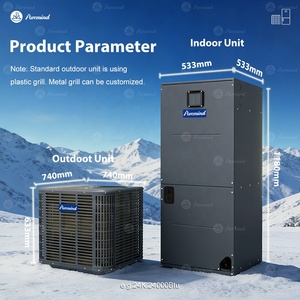 Puremind 18 SEER2 Unidad de Manejo de Aire de Descarga Superior 24000-60000 BTU R454B 2 3 4 5 Toneladas con Tecnología de Bomba de Calor Completa - Product Image 3