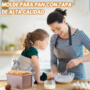 250g Non Stick Corrugated Pullman Toast Box Pan With Cover Aluminum Alloy Bread Baking <b>Tin</b> for Bakery Homemade Loaf Making - Product Image 4