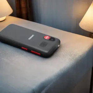UNIWA Elderly büyük düğme büyük pil yaşlılar için cep telefonu tuş takımı özelliği telefon