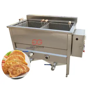 Gelgoog gaz tipi Nugget tavuk fritöz hamur kızartma makinesi