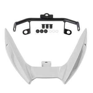 Cubierta de extensión de cono de Nariz de pico delantero de motocicleta XXUN para <span class=keywords><strong>Yamaha</strong></span> 2015 MT03 2016 2017 <span class=keywords><strong>2018</strong></span> 2019 Deflector inferior - Product Image 5