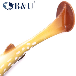 Señuelo de Pesca Suave de PVC B&U JT34, Swimbait de 21 cm/73 g, Cola de Paleta Realista, Señuelo de Pesca para Agua Salada, Agua Dulce, Lago, Río, Lubina, Lucio - Product Image 6