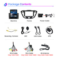 Lecteur DVD de voiture à écran MEKEDE Android 9 IPS 2.5D pour Ford Transit Custom 2013-2018 1 + 16GB GPS BT Radio SWC
