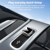 Adaptador Inalámbrico Universal Mini Carplay 2 en 1 Plug and Play para Android Auto
