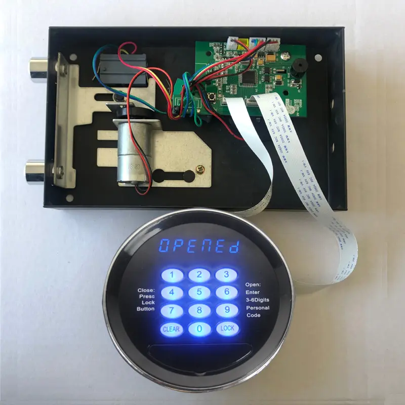 Hotel Safe Electronic Locks with Master Code Digital Motorized System Safe deposit Box Use Master Code Electronic Locks