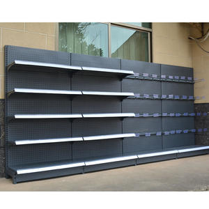 Prezzo di fabbrica al dettaglio supermercato negozio di metallo su misura telaio in acciaio drogheria espositore scaffale <span class=keywords><strong>per</strong></span> negozio - Product Image 2