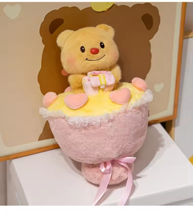 Peluche Bouquet Coniglietto Principessa, Giocattolo <span class=keywords><strong>Anime</strong></span> Romantico Personalizzato per Fidanzate, Regalo di San Valentino - Product Image 3