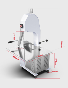 Machine à découper électrique portative Hr210A à bon prix, machine à découper pour boucher, scie à os pour viande congelée - Product Image 4