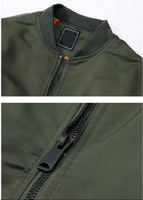 Vente en gros blouson bombardier à bretelles arrière style punk blouson aviateur de qualité supérieure rembourré pour hommes avec bretelles, blouson bombardier F1