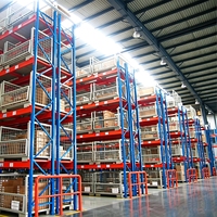 Großflächiges E-Commerce-Logistik-Lagerpaletten-Regalsystem Maßgefertigtes Hochlast-Industrie-Konventionelles Schwerlastregal