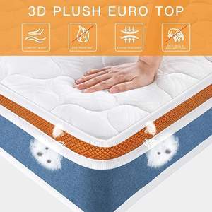 ที่นอนเมมโมรีโฟมเจลขนาดเต็มคิงไซส์ความหนาแน่นสูงหรูหราของ Royal - Product Image 4