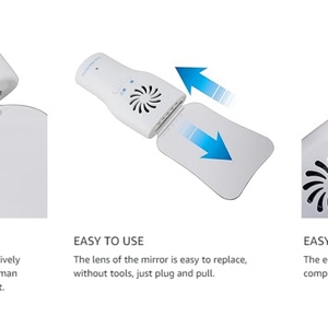 ไฟ LED สำหรับทันตกรรม ไฟสะท้อนแสงสำหรับถ่ายภาพ กระจกตรวจฟันแบบเปลี่ยนได้ ระบบไล่ฝ้าอัตโนมัติ ฟอกสีฟัน สแตนเลสสตีล - Product Image 4