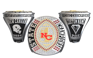 טבעת אליפות קלאסית בהתאמה אישית, איכותית, לגברים, מצופה זהב, מתנה לחברים - Product Image 5