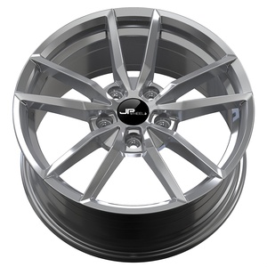Jantes en alliage argentées et noires de remplacement OEM en gros pour <span class=keywords><strong>Volkswagen</strong></span> VW 17x7.5 pouces 5x100 5x112 ET35 ET45 # 11014 - Product Image 1