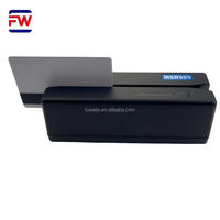 Lecteur et encodeur de cartes magnétiques et de carnets de passeports portable FUWEI MSR909 3 pistes USB Hi-Co & Lo-Co – Directement du fabricant