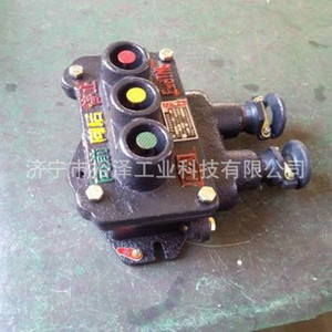 Botón de Control a Prueba de Explosiones para Minería BAZ, 3 Vías, 220V CA, 10A, IP41, Acero, Automatización Industrial - Product Image 1