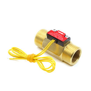 Sensor de Flujo de Agua de 6 Puntos de Cobre G3/4, Tipo Magnético con Teoría de Sensor Hall, Fabricado por Expertos en Sensores de Flujo de Líquido - Product Image 1