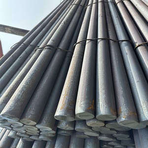 Barres d'acier rondes laminées à chaud conformes aux normes, plusieurs tailles disponibles, billettes solides pour la fabrication métallique générale - Product Image 2